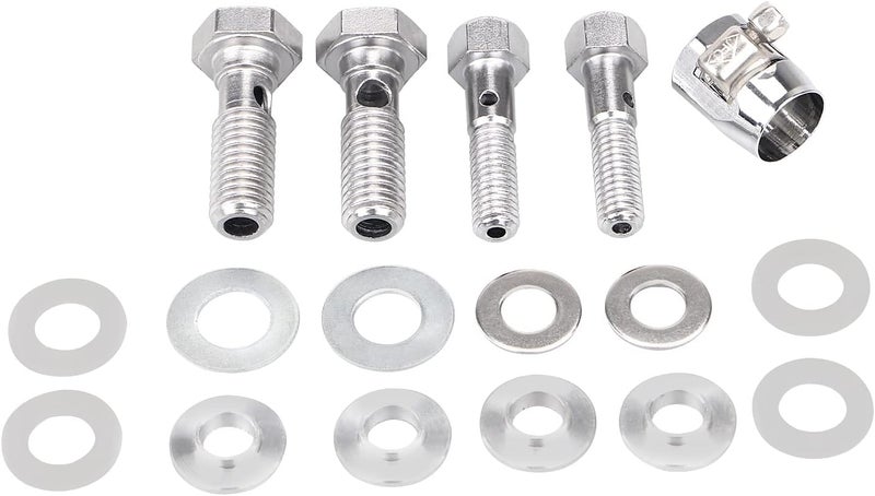 YDLMT Motorcycle Breather Bolts Set 1/2x13-1-3/4 Bolts and 3/8 x 16-1-3/4 Coarse for Harley Sportster 883 1200 Dyna - Image 2